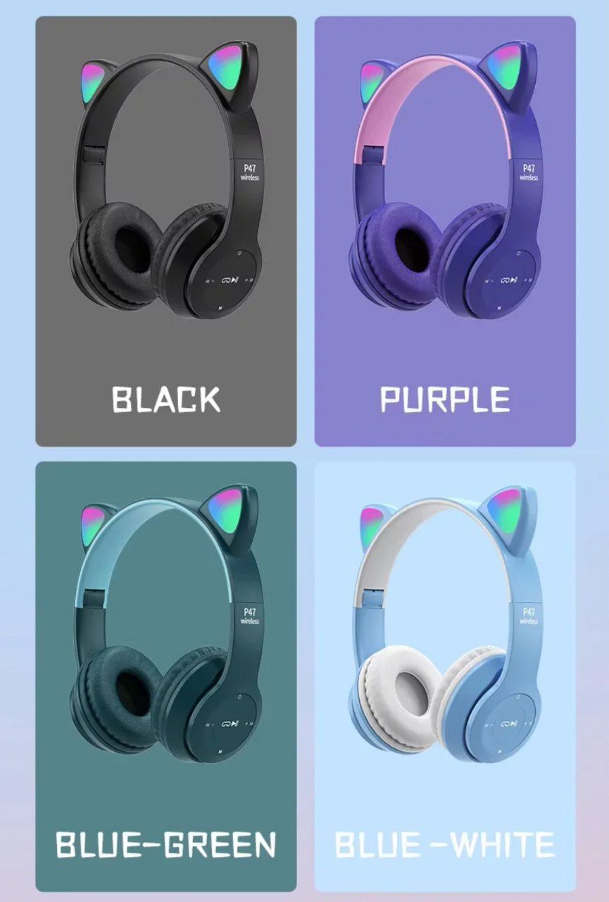 High-Quality Fashionable Waterproof Wireless Noise-Canceling TWS P47M Headphones