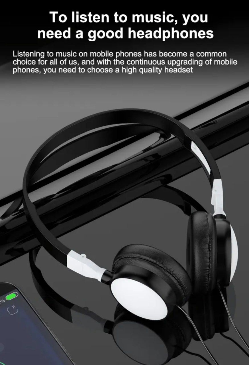 High-Quality Wired Gaming Headphones featuring powerful surround sound for an enhanced PC gaming experience.