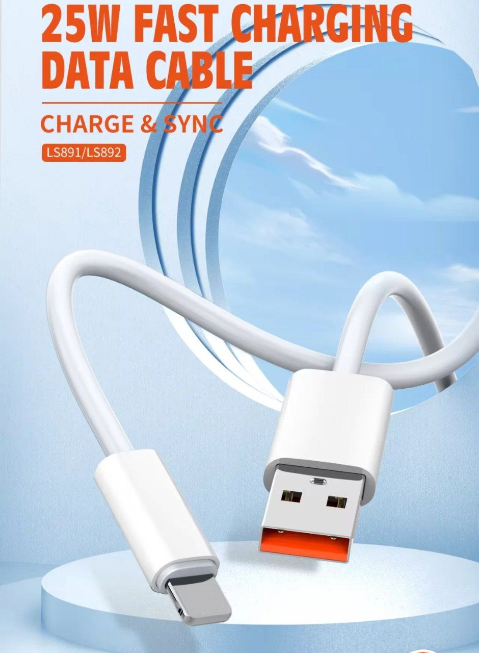 Premium Smartphone Accessories 1-Meter 25W PD Fast Charging Data Cable Set with USB 2.0, Micro USB, Type-C