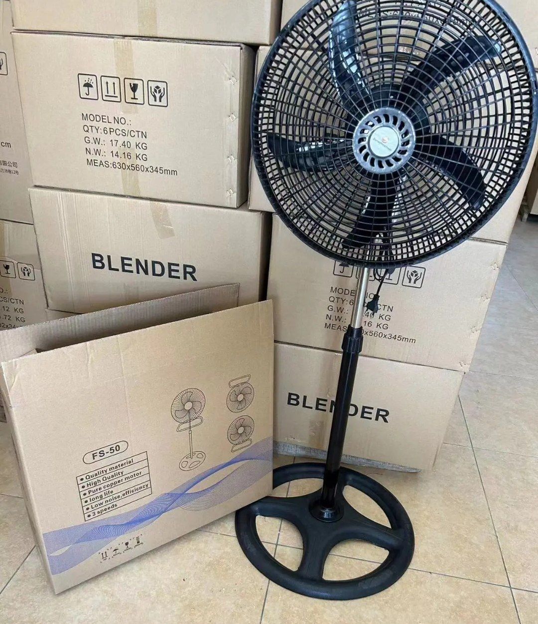 ‎Silver Crest Durable 18-Inch Electric Floor Fan