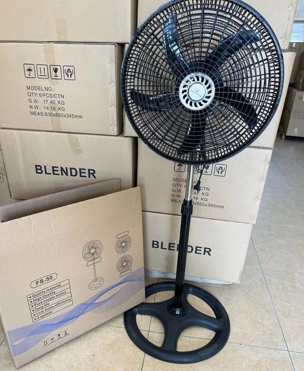‎Silver Crest Durable 18-Inch Electric Floor Fan